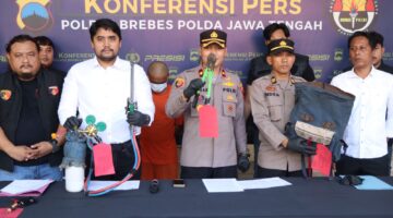 Komplotan Pencurian Tower Baterai Dibekuk Jajaran Satreskrim Polres Brebes