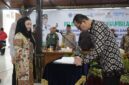 Bupati Brebes Hj Paramitha Widya Kusuma SE MM melantik sembilan Pejabat Pimpinan Tinggi Pratama di Pendopo Brebes Kamis (5/1/2026).