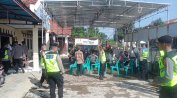 Polres Brebes Amankan Musyawarah Desa Pemilihan Kepala Desa PAW Randusari Kecamatan Losari