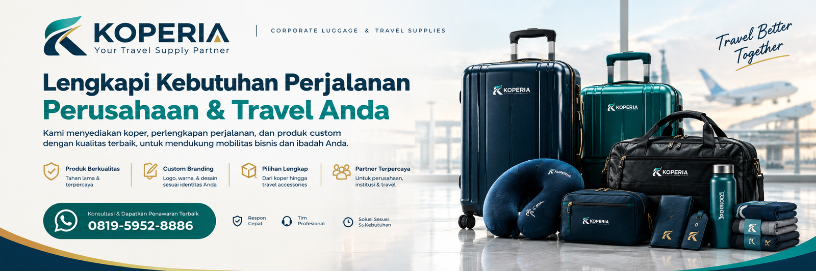 Deistributor Koper Perlengkapan haji umroh dan perusahaan